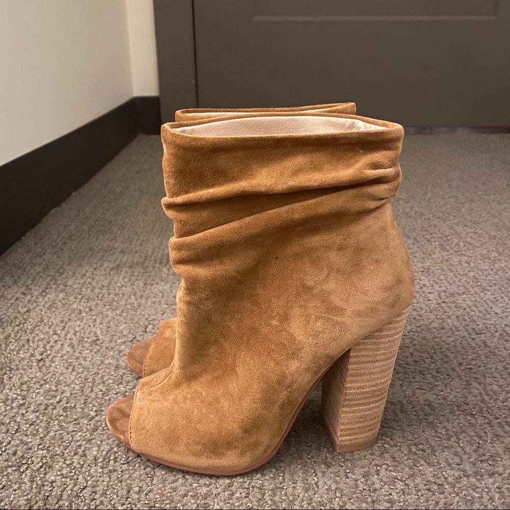 Kristin Cavallari Chinese Laundry Open Toe Boots